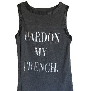 Pardon My French Tank